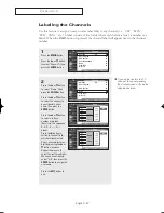 Предварительный просмотр 37 страницы Samsung HC-R4245W Owner'S Instructions Manual