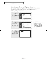 Предварительный просмотр 47 страницы Samsung HC-R4245W Owner'S Instructions Manual