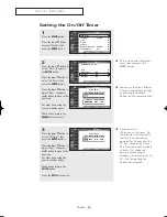 Предварительный просмотр 58 страницы Samsung HC-R4245W Owner'S Instructions Manual