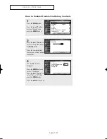 Предварительный просмотр 61 страницы Samsung HC-R4245W Owner'S Instructions Manual