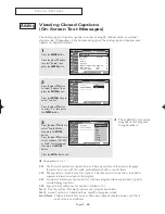 Предварительный просмотр 68 страницы Samsung HC-S4755W Owner'S Instructions Manual