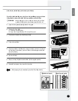 Предварительный просмотр 13 страницы Samsung HC175TGZA Owner'S Instructions Manual