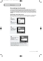 Предварительный просмотр 27 страницы Samsung HCJ552W Owner'S Instructions Manual