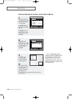 Предварительный просмотр 28 страницы Samsung HCJ552W Owner'S Instructions Manual