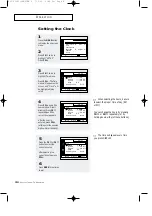 Предварительный просмотр 30 страницы Samsung HCJ552W Owner'S Instructions Manual