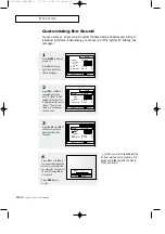 Предварительный просмотр 34 страницы Samsung HCJ552W Owner'S Instructions Manual