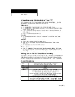 Preview for 67 page of Samsung HCM4216W Owner'S Instructions Manual