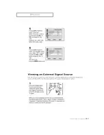 Предварительный просмотр 45 страницы Samsung HCN4226W Owner'S Instructions Manual