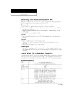 Предварительный просмотр 69 страницы Samsung HCN4226W Owner'S Instructions Manual