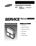 Предварительный просмотр 1 страницы Samsung HCN5529WX/XAA Service Manual