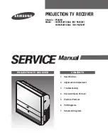 Предварительный просмотр 1 страницы Samsung HCP4252WX/XAA Service Manual