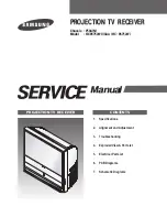 Samsung HCP4752WX/XAA Service Manual предпросмотр