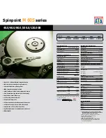 Preview for 18 page of Samsung HD321KJ - SpinPoint T166 320 GB Hard Drive Product Manual