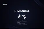 Preview for 1 page of Samsung HE40A E-Manual