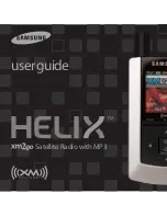 Samsung Helix YX-M1 User Manual preview