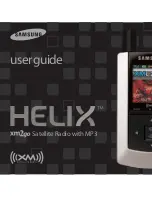 Предварительный просмотр 1 страницы Samsung Helix YX-M1 User Manual