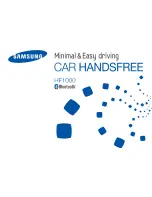 Samsung HF1000 Manual preview