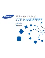 Samsung HF1000 User Manual preview