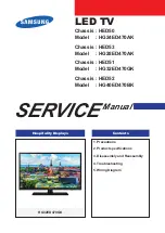 Samsung HG24ED470AK Service Manual preview