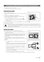 Предварительный просмотр 27 страницы Samsung HG24EE690 Installation Manual