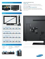 Preview for 3 page of Samsung HG28NB677BFXZA Specification