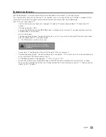 Предварительный просмотр 33 страницы Samsung HG32AD690 Instruction Manual