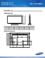 Preview for 8 page of Samsung HG32NA478PF Specifications