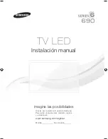 Preview for 1 page of Samsung HG32NB690PF Instalación Manual