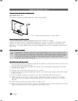 Предварительный просмотр 40 страницы Samsung HG32NB690PF Instalación Manual