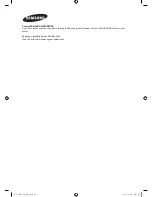 Preview for 42 page of Samsung HG40NA590 Installation Manual