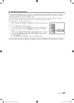 Preview for 27 page of Samsung HG40NA593 Installation Manual