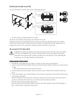 Предварительный просмотр 11 страницы Samsung HG43AJ670U Install Manual