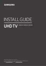 Samsung HG43EJ670UBXEN Install Manual preview