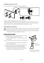 Предварительный просмотр 11 страницы Samsung HG43Q60A Install Manual