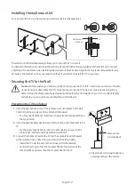 Предварительный просмотр 11 страницы Samsung HG43Q60AAAJ Install Manual