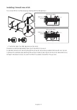 Предварительный просмотр 11 страницы Samsung HG43RU750E Install Manual