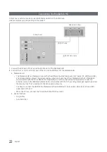 Предварительный просмотр 22 страницы Samsung HG49NE478HF Installation Manual