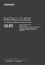 Samsung HG50Q60A Install Manual preview