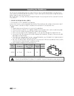 Preview for 46 page of Samsung HG55AD690U Installation Manual