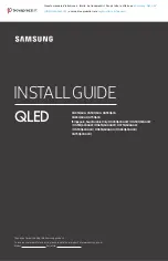 Samsung HG55Q60AAAWXXY Install Manual preview