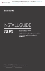 Samsung HG75Q60AAAWXXY Install Manual preview