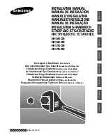 Preview for 1 page of Samsung HH105ECM Installation Manual