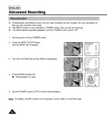 Preview for 54 page of Samsung Hi 8 SCL610 Owner'S Instruction Book