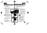 Предварительный просмотр 21 страницы Samsung Hi 8 SCW97 Owner'S Instruction Book