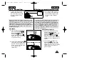 Предварительный просмотр 23 страницы Samsung Hi 8 SCW97 Owner'S Instruction Book