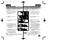 Предварительный просмотр 25 страницы Samsung Hi 8 SCW97 Owner'S Instruction Book