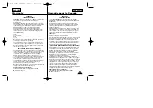 Предварительный просмотр 61 страницы Samsung Hi 8 SCW97 Owner'S Instruction Book