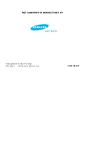 Preview for 65 page of Samsung Hi 8 VP-W80 Owner'S Instruction Book