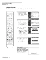 Предварительный просмотр 46 страницы Samsung HL-$4676S Owner'S Instructions Manual