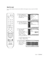 Предварительный просмотр 55 страницы Samsung HL-$4676S Owner'S Instructions Manual